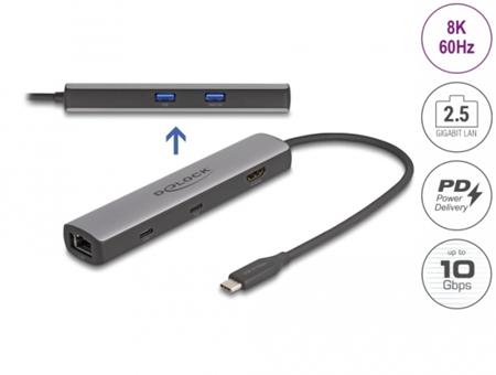 Delock Dokovací stanice USB 40 Gbps USB Type-C™