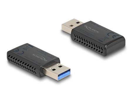 Delock Dvoupásmový Wi-Fi 6 WLAN USB adaptér