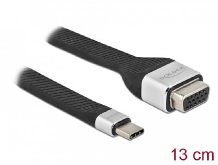 Delock FPC plochý stuhový kabel, USB Type-C™ na