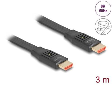 Delock High Speed HDMI Plochý stuhový kabel 48