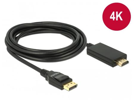 Delock Kabel Displayport 1.2 samec > High Speed