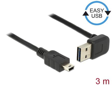 Delock Kabel EASY-USB 2.0 Typ-A samec pravoúhlý