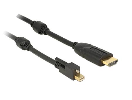 Delock Kabel mini Displayport 1.2 samec se