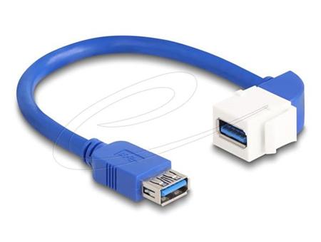 Delock Kabel USB 5 Gbps Keystone modulu ze