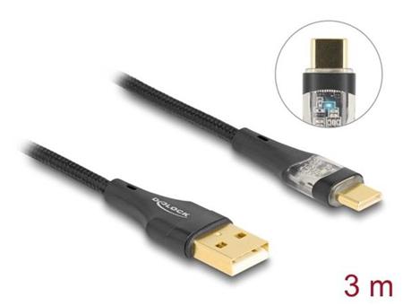 Delock Kabel ze zástrčky USB 2.0 Typ-A na