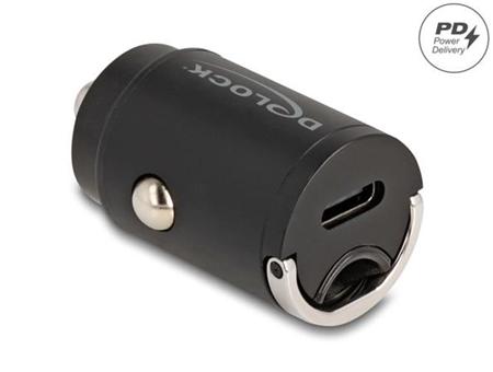 Delock Mininabíječka do auta, USB Type-C™ PD 3.0,