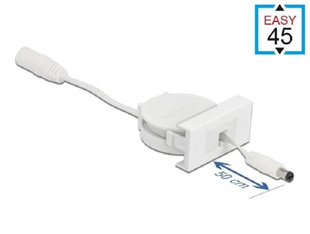 Delock Napájecí zatažitelný kabel modulu Easy 45,