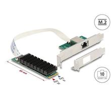 Delock Převodník M.2 Key B+M 1 x RJ45 10 Gigabit LAN