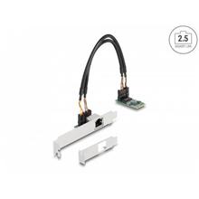 Delock Převodník M.2 Key B+M 1 x RJ45 2,5 Gigabit LAN