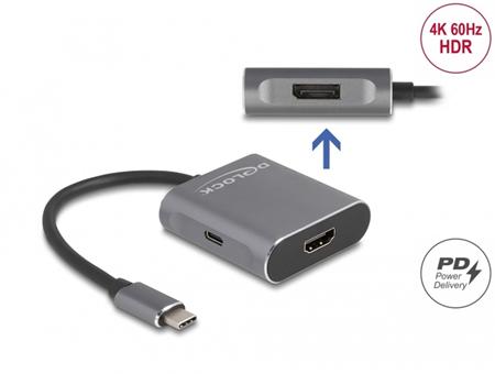 Delock Splitter USB Type-C™ (režim DP Alt) na 1 x