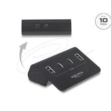 Delock USB 10 Gbps Hub se 2 porty USB Type-C™ a 2 porty USB Typ-A