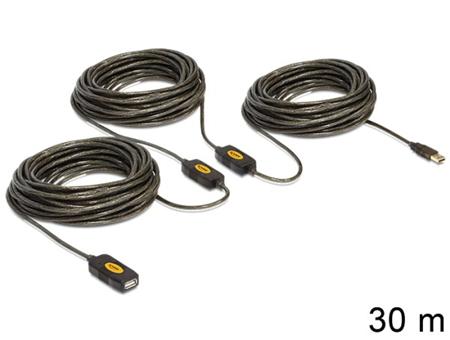 Delock USB 2.0 kabel, prodlužující A-A