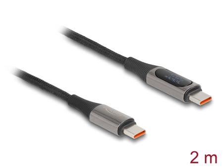 Delock USB 2.0 Kabel USB Type-C™ ze zástrčky na