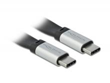 Delock USB 3.2 Gen 2, FPC plochý stuhový kabel, USB Type-C™ na USB Type-C™, 22 cm, PD 3 A E-Marker