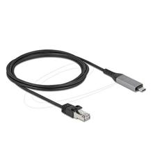 Delock USB LAN kabel z rozhraní USB Type-C™ na RJ45 Gigabit Ethernet, 2 m