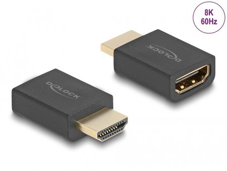 Delock Vysokorychlostní rozhraní HDMI s adaptérem