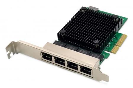 DIGITUS 4 Port RJ45 RTL8125B 2,5 GBits Server