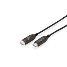 Digitus HDMI AOC hybridní optický kabel, UHD 8K, 70 m, černý
