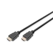 Digitus Highspeed Ethernet HDMI (1.4) propojovací kabel, 3x stíněný, AWG 30,  3m, pozl. kontakty