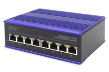 DIGITUS Professional Industrial 8-Port Fast Ethernet Switch