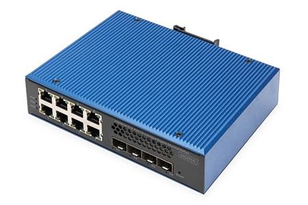 Digitus Průmyslový 8 + 4 10G Uplink Port L3