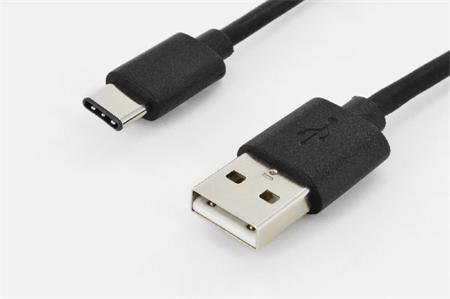 Digitus USB Type-C connection cable, type C to A