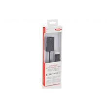 Ednet kabelový adaptér DisplayPort, DP samec - HDMI 2.0 typ A samice, 0,2 m, se zámkem, aktivní, CE, zlato, bl