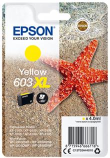 EPSON cartridge T03A4 yellow XL (hvězdice)