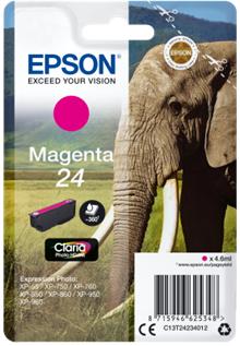 Epson Singlepack Magenta 24 Claria Photo HD Ink