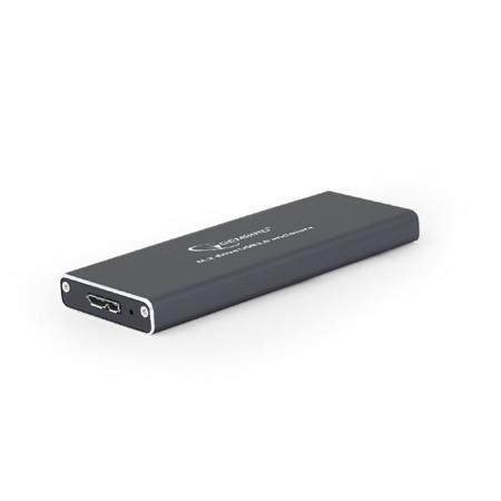 Gembird Externí box pro M.2 disky, USB 3.0,