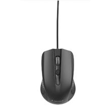 GEMBIRD MUS-4B-01 optická myš, 1200 DPI, USB, černá, délka kabelu 1,35 m