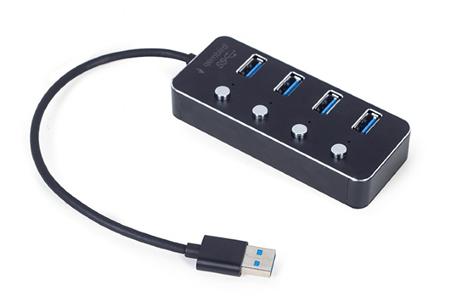 Gembird USB hub 4-port USB 3.1 (Gen 1) hub s