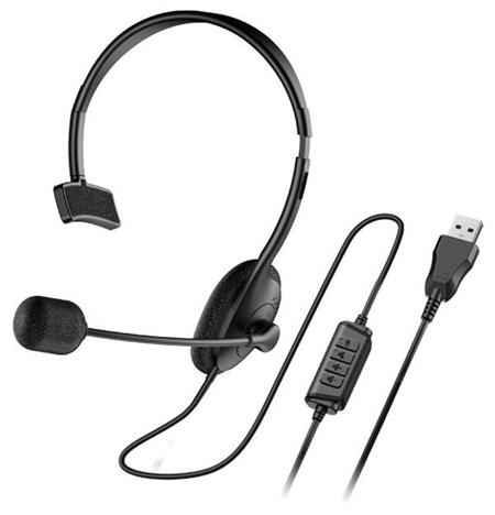 Genius HS-100U Headset, náhlavní, na jedno ucho,