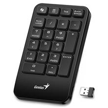 Genius NumPad 1000, Klávesnice, numerická, bezdrátová, Copilot klávesa, 2,4GHz, mini USB přijímač, černá