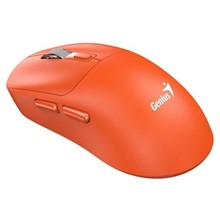 Genius NX-8260S BT, Myš, bezdrátová, optická, 2400DPI, 6 tlačítek, tichá, dobíjecí, Copilot, Bluetooth + 2,4 GHz, oranž