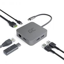 Green Cell HUB USB-C HDMI - 7 ports for MacBook Pro, Dell XPS, Lenovo X1 Carbon and others