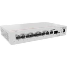 Huawei S110-8P2ST Switch (8*10/100/1000BASE-T ports, PoE+, 1*GE SFP port, 1*10/100/1000BASE-T port, AC power, power ada