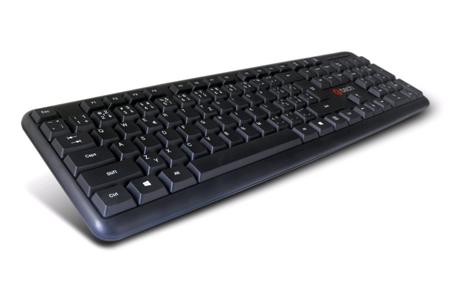 Klávesnice C-TECH CZ / SK KB-102 PS2 slim