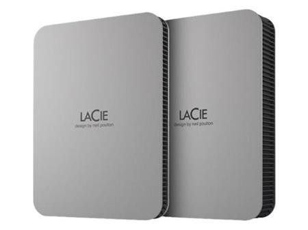 LACIE Mobile Drive HDD USB-C 2TB 2.5inch Moon