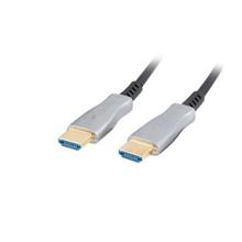 LANBERG HDMI M/M 2.0 kabel 100M optický černý AOC  