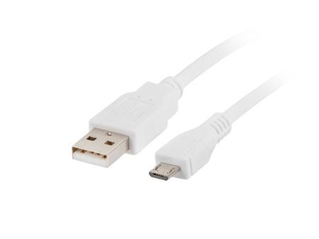 LANBERG USB-A M/F 2.0 CABLE 5M TRANSPARENT