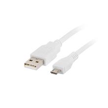 LANBERG USB-A M/F 2.0 CABLE 5M TRANSPARENT FERRITE  