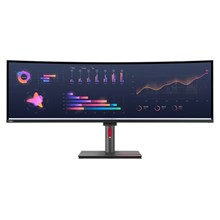 Lenovo LCD P49w-30 49” IPS zakřivený / 5120x1440 / 6ms / HDMI / DP / TB / 4xUSB / USB-C / RJ45 