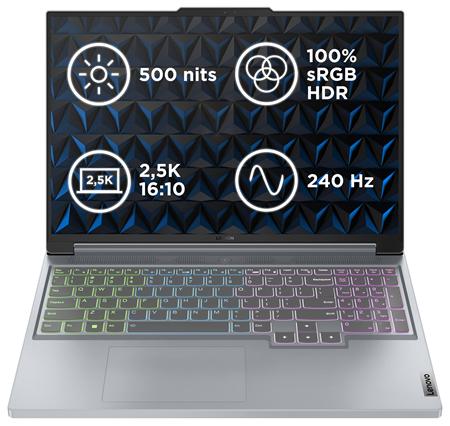 Lenovo LEGION S5 16IRH8, stříbrná (82YA009ACK)