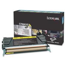 Lexmark C746,C748 žlutá toner.kazeta,C746A1YG