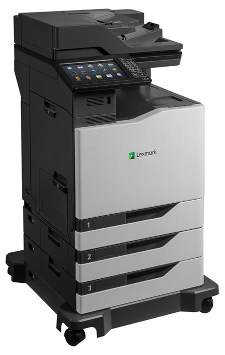 Lexmark CX825dte color laser MFP, 52/52ppm, síť,