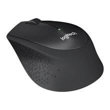 Logitech myš Wireless M330 Silent Plus, optická, bezdrátová, 3 tlačítka, černá