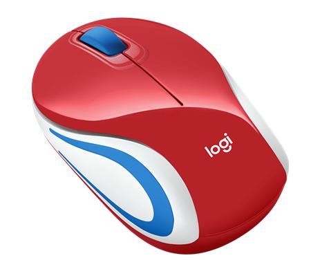 Logitech myš Wireless Mini Mouse M187, optická, 2