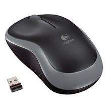 Logitech myš Wireless Mouse M185 Swift Grey, nano,