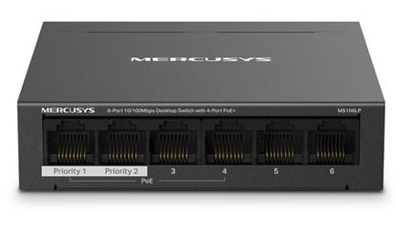 MERCUSYS MS106LP - 6portový stolní switch 10/100